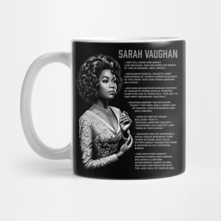 Sarah Vaughan Mug